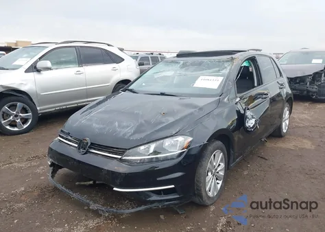 2018 Volkswagen Golf Tsi S/Tsi Se z USA, uszkodzony, nr VIN 3VWG17AU2JM264418